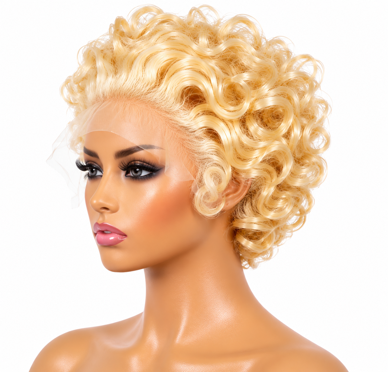 Pixie Wig opposite side view