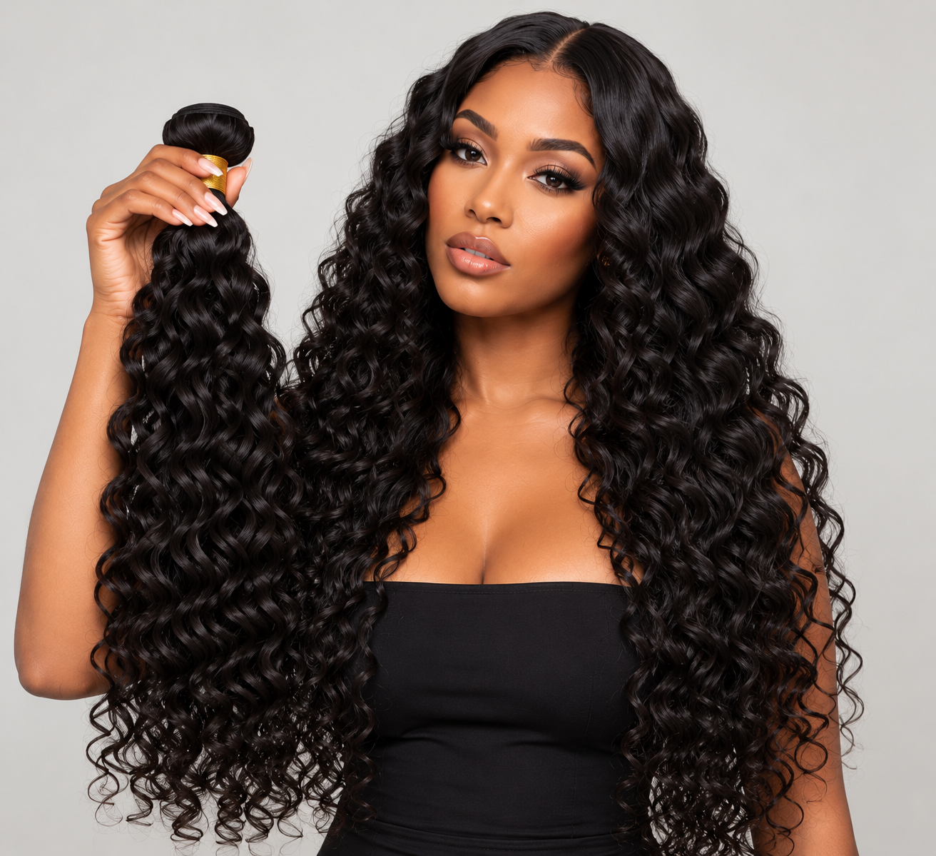 Russian Curly Hair Texture